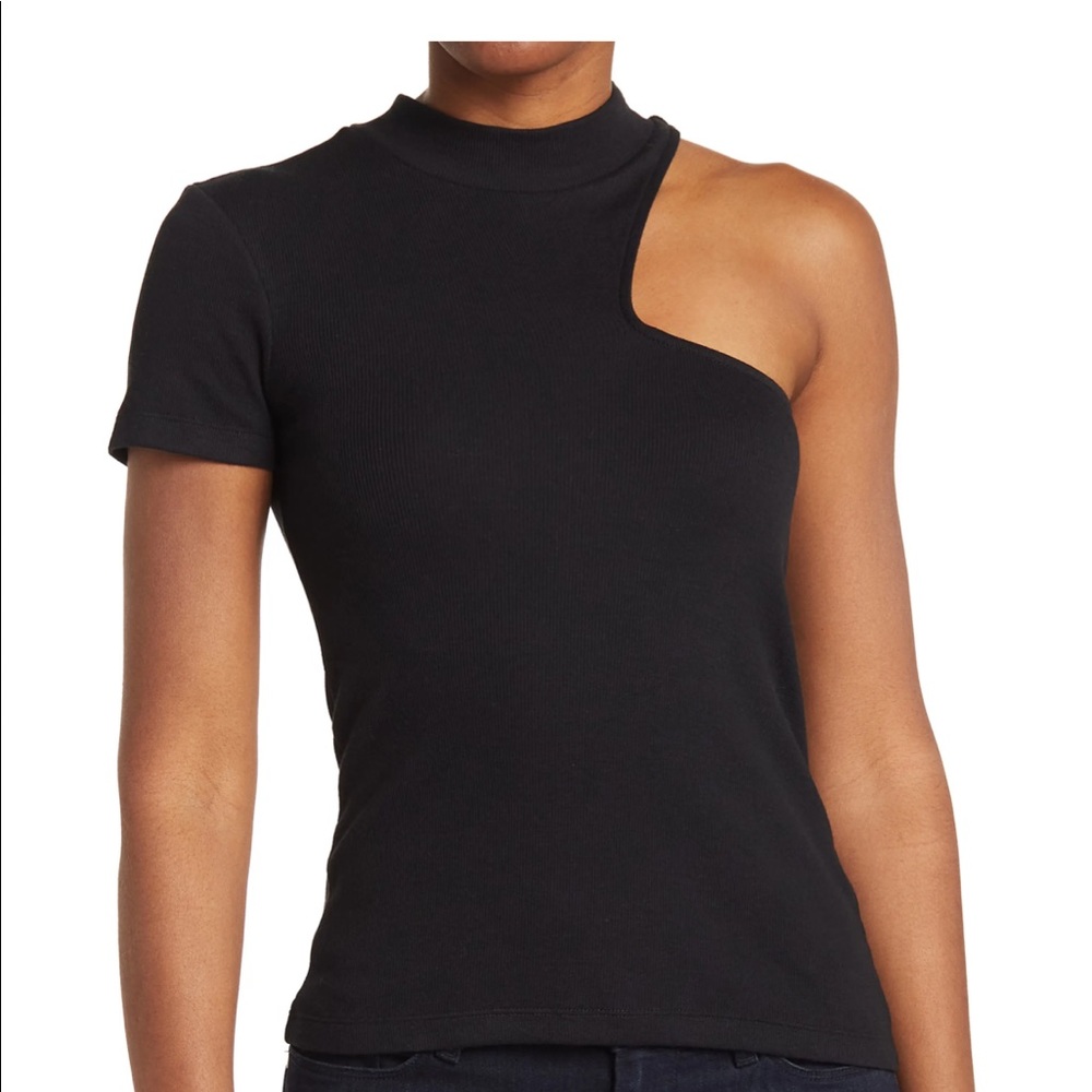 Melrise and Market cutout t shirt